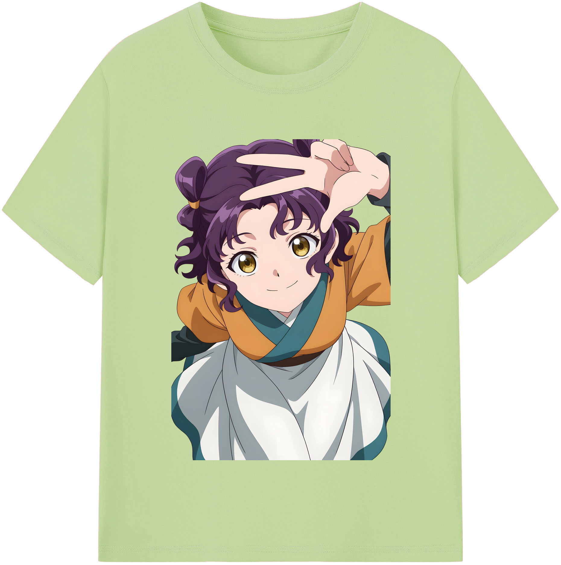 （画像用） 薬屋のひとりごと The Apothecary Diaries 綿100％半袖Tシャツ（フロントプリント）